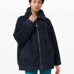 Lululemon Oh So Sherpa Jacket True Navy 8